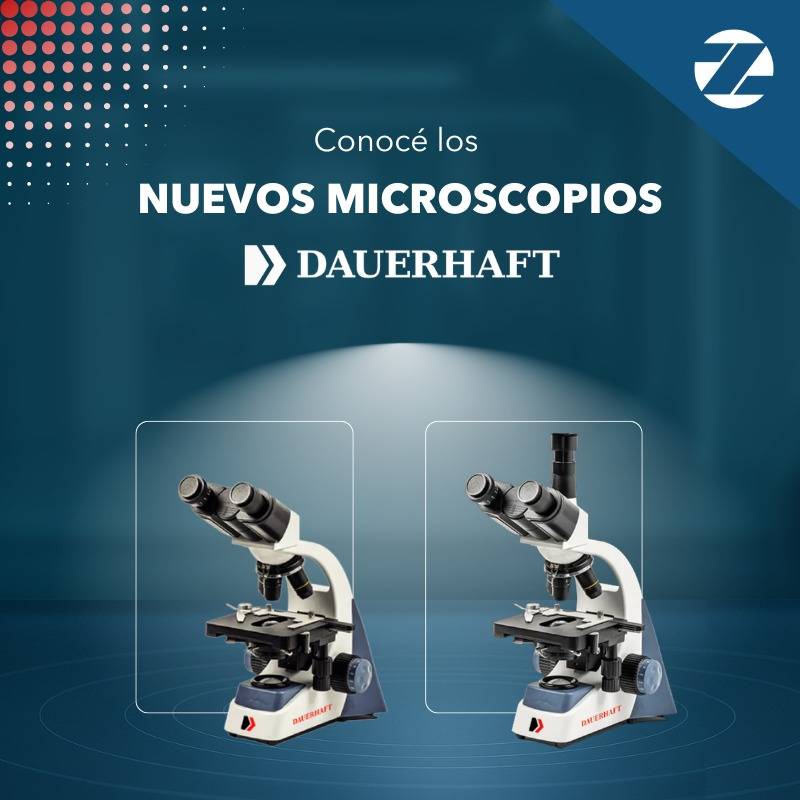 Nuevos microscopios Dauerhaft. Zoom al futuro. Descubrí lo invisible.
